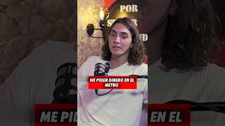 Señora pidiendo dinero en el metro desarrollo podcast autoevaluacion señora dinero autoayuda [upl. by Sela]