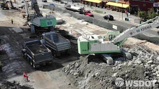 Behind the scenes of Alaskan Way Viaduct demolition [upl. by Blayne]