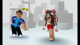 Styles I HATE 🤮🤬👹🎇  ROBLOX Trend [upl. by Reine]