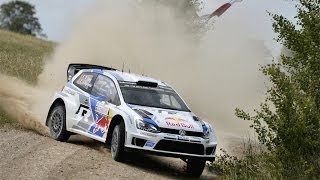 Highlights  2014 WRC Rally Poland  BestofRallyLivecom [upl. by Atis315]