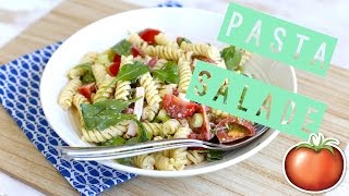 PASTASALADE MET GEROOKTE KIP  LEKKER EN SIMPEL [upl. by Roper]