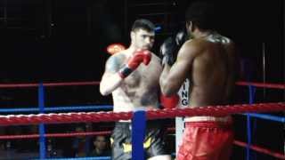 Mick Terrill Newcastle vs Romy The Rainman Da Silva London Duel Fight Sports contender event [upl. by Enelym282]