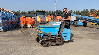 Köp Minidumper Messersi TC100d på Klaravik [upl. by Atsocal]