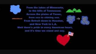 Lee Greenwood  Proud to be an american lyrics [upl. by Acined]