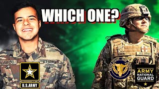 Should You Pick Active Duty Army or The National GuardReserves [upl. by Krusche]