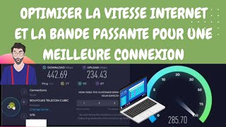 Optimiser la vitesse internet et la bande passante de votre PC pour une meilleure connexion internet [upl. by Ahsineg]