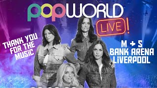 Bwitched  Thank You For The Music ABBA Medley Cover Pop World Live 2023 Liverpool [upl. by Enyak]