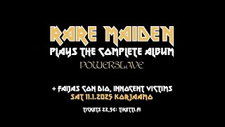 Rare Maiden Plays Powerslave [upl. by Catina901]