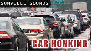 10 Hours of Car Horns Honking  Annoying Sounds with Peter Baeten [upl. by Llenyaj]