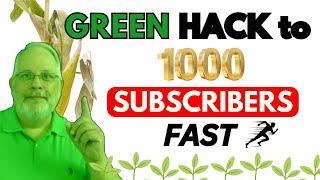 How I got 1000 YouTube Subscribers FAST  Easy Hack subscribers [upl. by Mccullough926]