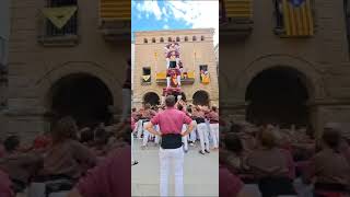 Tde7 dels Castellers de Lleida a Agramunt [upl. by Halima90]