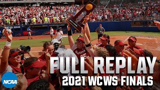 Oklahoma vs Florida State 2021 WCWS Finals Game 3  FULL REPLAY [upl. by Sybilla]