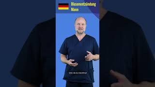 Blasenentzündung Mann Symptome  shorts Urologe Göttingen [upl. by Annert]