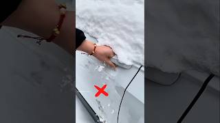 How to open windows in snowy areas 😱 shortsfeed viralshort viralvideo [upl. by Atnas601]