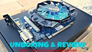 AMD Radeon HIS R7 260X iCooler 2GB GDDR5 Unboxing and Gaming Performance [upl. by Nadeen]