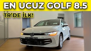 TRDE İLK EN UCUZ GOLF  Makyajlı VW Golf 85 Impression İnceleme  OtoGrafi [upl. by Arihat]