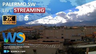 🔴 Palermo live webcam  Panoramica sudovest [upl. by Lourdes]