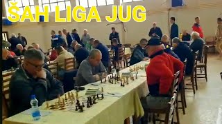 Šah Liga  Jug [upl. by Eillim]