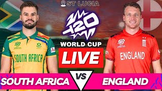 SA vs ENG Live Match  T20 World Cup Live Score Commentary South Africa vs England Live T20 WC 2024 [upl. by Zak]