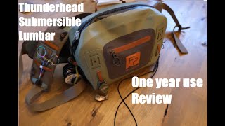 Fishpond Thunderhead Submersible Lumbar  One Year Review [upl. by Yeargain]