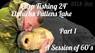 Carp Fishing  Elphicks Pullens  A session of 60’s [upl. by Vivian]