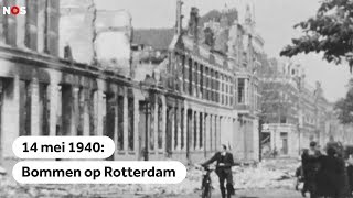 TERUG IN DE TIJD Het bombardement van Rotterdam op 14 mei 1940 [upl. by Ney211]