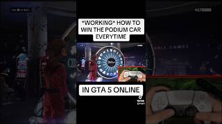 UPDATED HOW TO WIN THE PODIUM CAR EVERY SINGLE TIME IN GTA 5 ONLINE 2024 PODIUM WHEEL GLITCH [upl. by Nefen607]