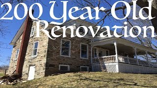 Farmhouse Reno  Supporting a 211 Year Old House  Basement  Episode 11 [upl. by Jew]