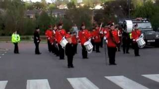 DYMB Lead the St Georges Day Parade 2009 [upl. by Idoc]