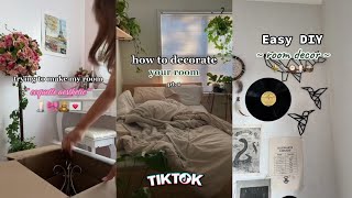 DIY Aesthetic room decor ideas for Beginners Tiktok compilation ✨ [upl. by Rehpotirhc175]