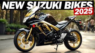 Top 7 New Suzuki Motorcycles For 2025 [upl. by Omoj536]