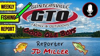 Weekly Fishing Report with JD Miller [upl. by Elboa]