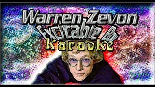 Warren Zevon  Karaoke Of Excitable Boy [upl. by Mairb882]