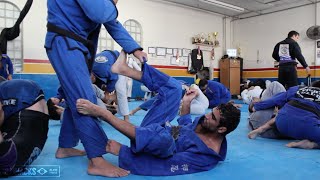 Do you think you could pass Leandro Los guard  In the Gym with BJJ Hacks [upl. by Goodkin]