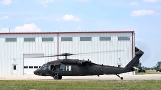 US Army National Guard Blackhawk preflight [upl. by Suicul]