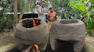 ✅Abuelo enseña a hacer el FOGÓN ANCESTRAL DE COMEJÉN tradicional ❤ [upl. by Hayne263]