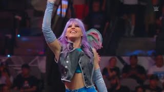 Candice LeRae  Entrance with Indi Hartwell WWE Main Event Mar 7 2024 [upl. by Idisahc]