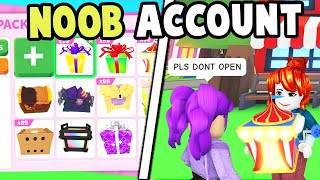 Noob Opens EVERY GIFT in Adopt Me [upl. by Madid231]