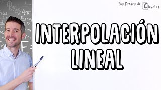 Interpolación Lineal [upl. by Retnyw]