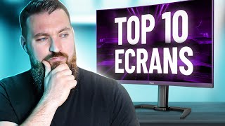 TOP 10 MEILLEURS ECRANS PC GAMER amp CONSOLE [upl. by Aura154]