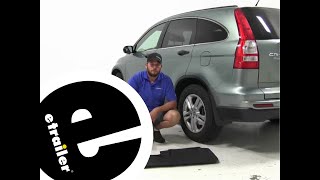 etrailer  Does the WeatherTech 2nd Row Rear Auto Floor Mat Suit Your 2011 Honda CRV [upl. by Siraved793]