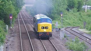 45118 approaching Shireoaks 29th May 2024 0Z41 Worksop Barrow Hill [upl. by Aehsal900]