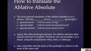 Ch 13 Ablative Absolute [upl. by Chlori]