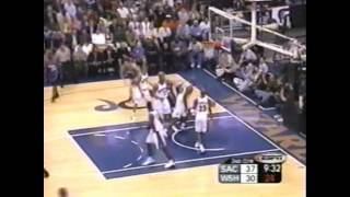 Chris Webber Sacramento Kings Mix  Kings VS Wizards 20030402 [upl. by Dagley]