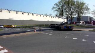 20110423 Transport ligger flyover Haarlem [upl. by Gurevich]