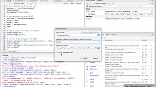 آموزش نرم افزار R  نصب packageها در R  قسمت دوم [upl. by Hirai]