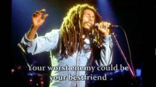 Bob Marley  quotWho The Cap Fitquot  lyrics [upl. by Leilani]