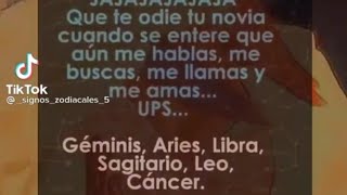 Tik Tok de los Signos Zodiacales 👐 [upl. by Waterman837]