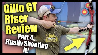 Gillo GT 27quot Riser Review  Part 4  First Shots with this Barebow Riser [upl. by Latisha]