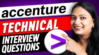 Accenture Technical Interview Questions Freshers amp Experienced  HR Round [upl. by Anaitit565]